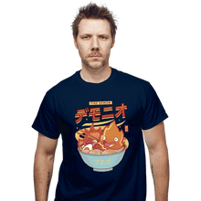 Load image into Gallery viewer, Secret_Shirts T-Shirts, Unisex / Small / Navy The Fire Demon Ramen
