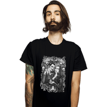 Load image into Gallery viewer, Shirts T-Shirts, Unisex / Small / Black Cara Mia - Mon Cher
