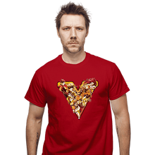 Load image into Gallery viewer, Shirts T-Shirts, Unisex / Small / Red Rise Up
