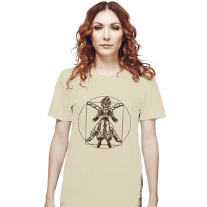 Daily_Deal_Shirts T-Shirts, Unisex / Small / Natural Vitruvian Fyujon
