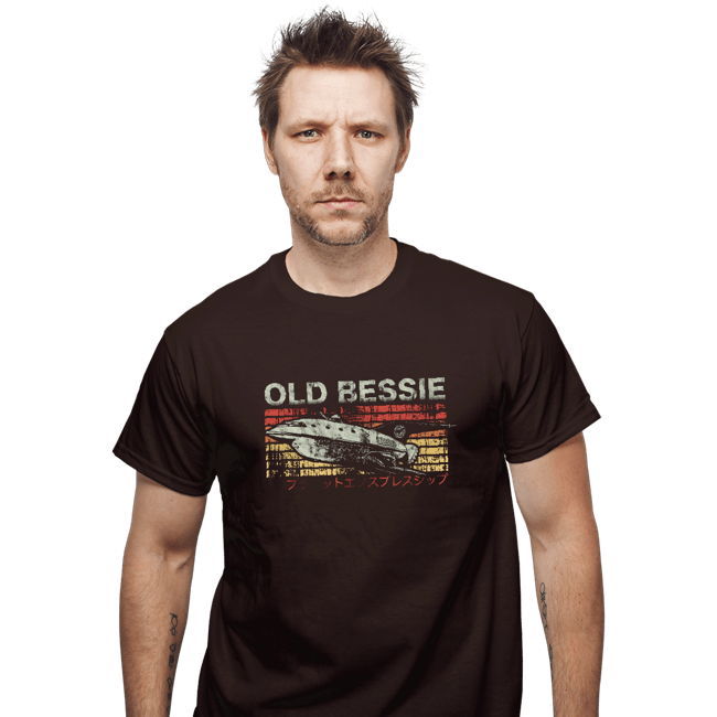 Shirts T-Shirts, Unisex / Small / Dark Chocolate Retro Old Bessie