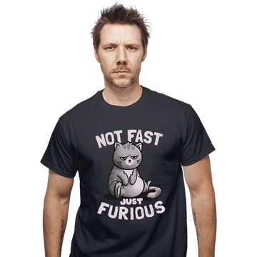 Shirts T-Shirts, Unisex / Small / Dark Heather Not Fast Just Furious