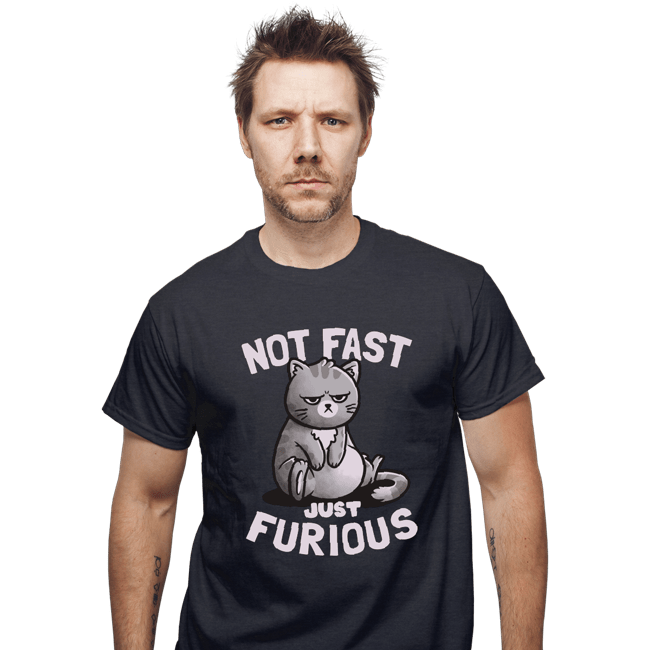 Shirts T-Shirts, Unisex / Small / Dark Heather Not Fast Just Furious