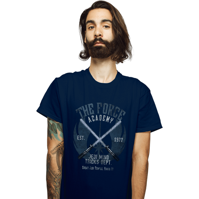 Daily_Deal_Shirts T-Shirts, Unisex / Small / Navy The Force Academy