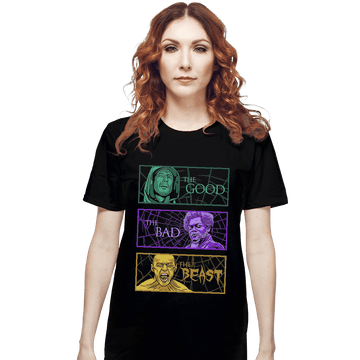 Shirts T-Shirts, Unisex / Small / Black The Good, The Bad, And The Beast