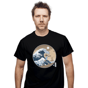 Shirts T-Shirts, Unisex / Small / Black The Great Wave Of Republic City