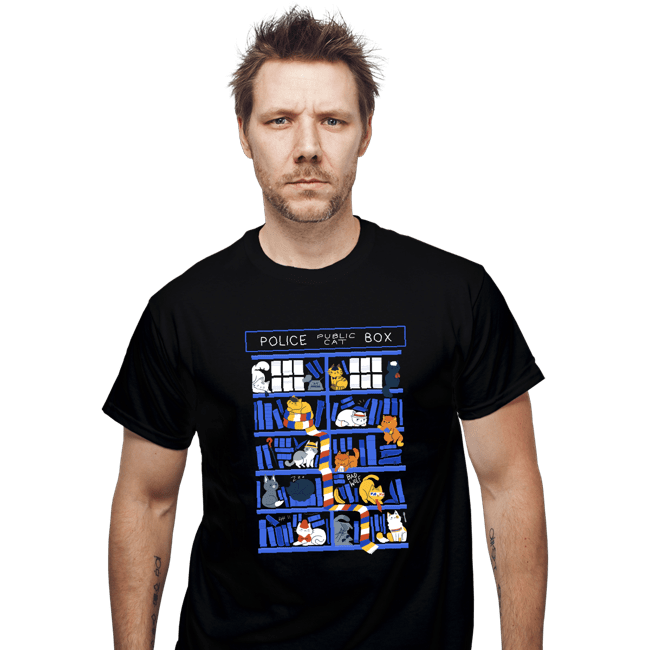 Secret_Shirts T-Shirts, Unisex / Small / Black The Library Box
