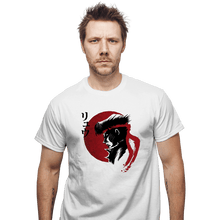 Load image into Gallery viewer, Shirts T-Shirts, Unisex / Small / White Red Sun Fighter
