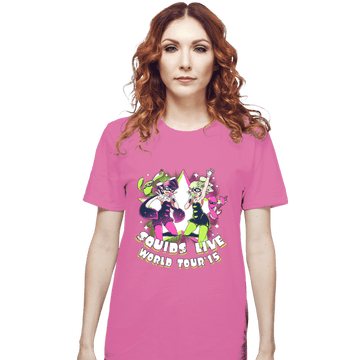 Shirts T-Shirts, Unisex / Small / Azalea Squids Live