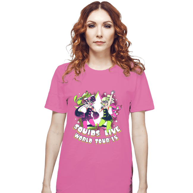 Shirts T-Shirts, Unisex / Small / Azalea Squids Live