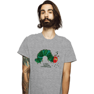 Daily_Deal_Shirts T-Shirts, Unisex / Small / Sports Grey Hangry Caterpillar