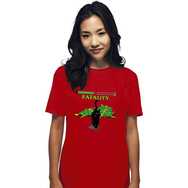 Daily_Deal_Shirts T-Shirts, Unisex / Small / Red Christmas Kombat