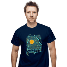 Load image into Gallery viewer, Shirts T-Shirts, Unisex / Small / Navy Starry Dogs
