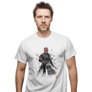 Shirts T-Shirts, Unisex / Small / White Darth Lord Sumi-e