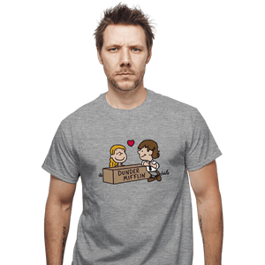 Secret_Shirts T-Shirts, Unisex / Small / Sports Grey Office Love