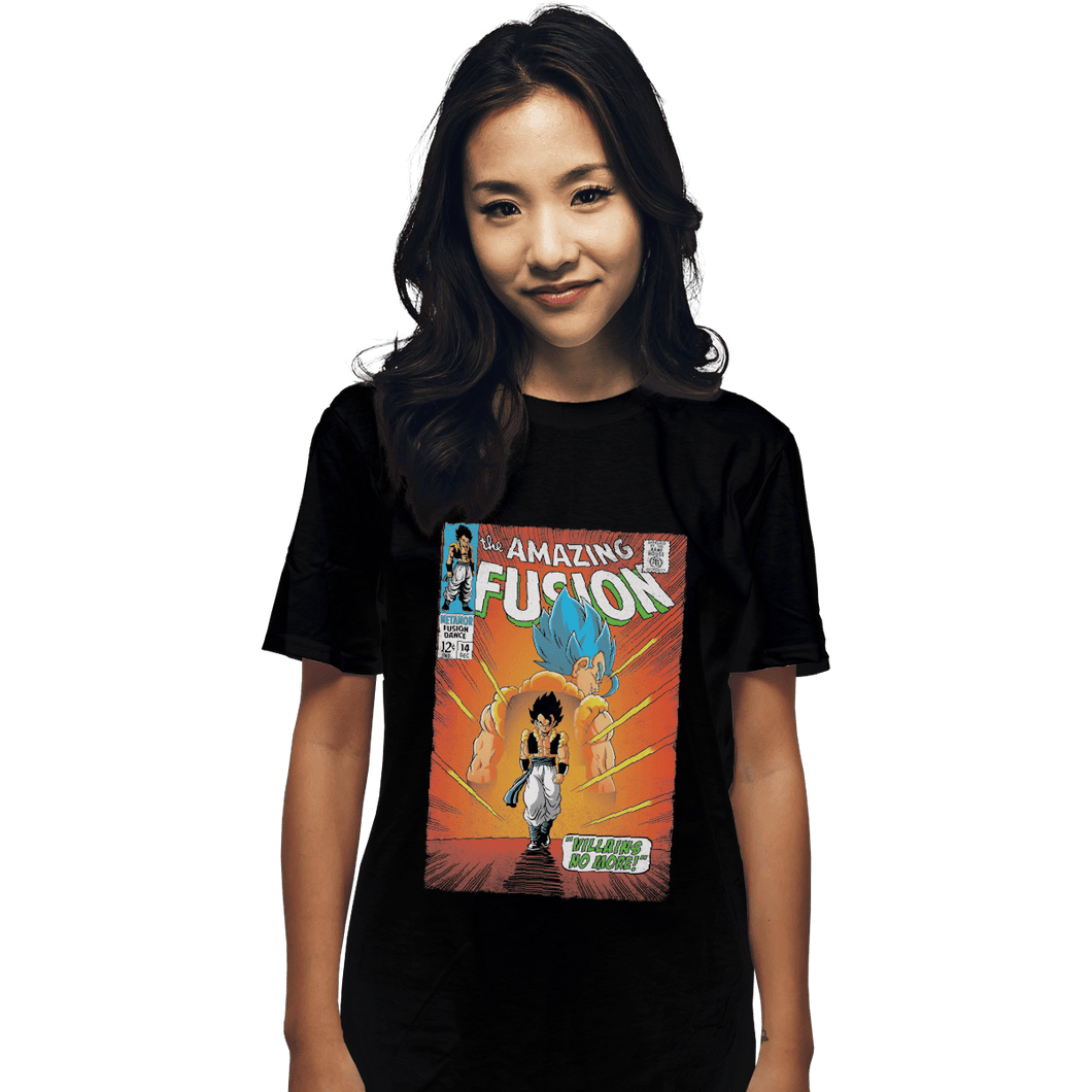 Shirts T-Shirts, Unisex / Small / Black The Amazing Fusion