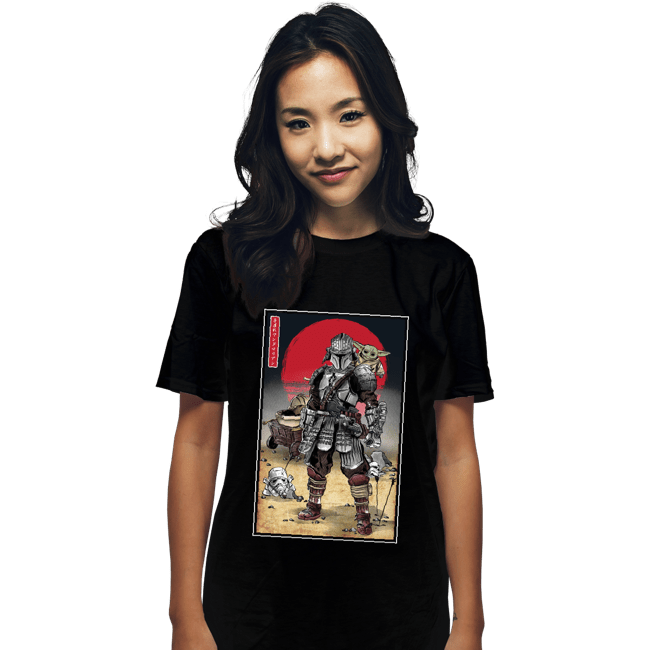 Daily_Deal_Shirts T-Shirts, Unisex / Small / Black Lone Ronin And Cub