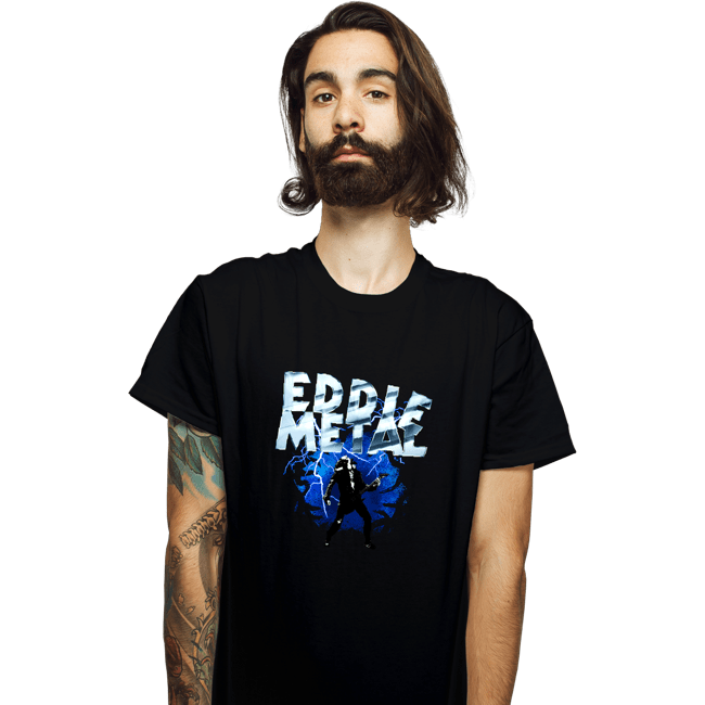 Shirts T-Shirts, Unisex / Small / Black Eddie Metal