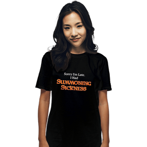 Secret_Shirts T-Shirts, Unisex / Small / Black Summoning Sickness