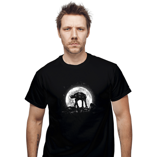 Shirts T-Shirts, Unisex / Small / Black Moonlight Walking