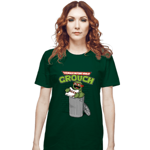 Shirts T-Shirts, Unisex / Small / Forest Teenage Mutant Ninja Grouch