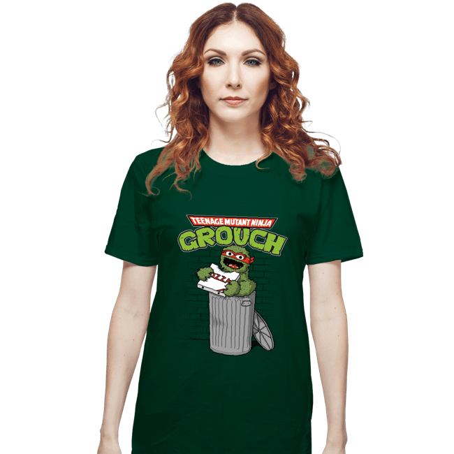 Shirts T-Shirts, Unisex / Small / Forest Teenage Mutant Ninja Grouch