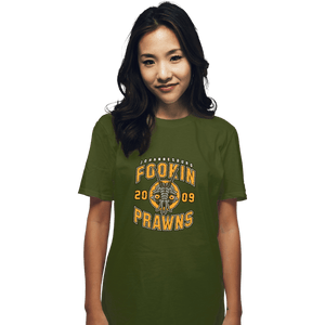 Shirts T-Shirts, Unisex / Small / Military Green Joburg Prawns