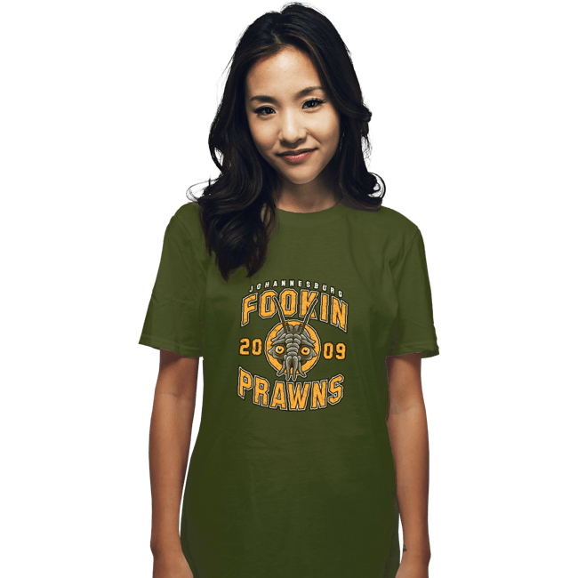 Shirts T-Shirts, Unisex / Small / Military Green Joburg Prawns