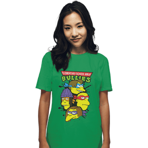 Shirts T-Shirts, Unisex / Small / Irish Green Ninja Bullies
