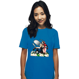 Shirts T-Shirts, Unisex / Small / Sapphire Flower Children