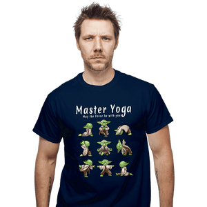 Secret_Shirts T-Shirts, Unisex / Small / Navy Master Yoga!