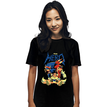 Daily_Deal_Shirts T-Shirts, Unisex / Small / Black Team Hero