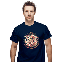 Load image into Gallery viewer, Daily_Deal_Shirts T-Shirts, Unisex / Small / Navy Christmas Princesses
