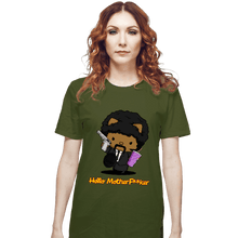 Load image into Gallery viewer, Daily_Deal_Shirts T-Shirts, Unisex / Small / Military Green Kitty Fiction
