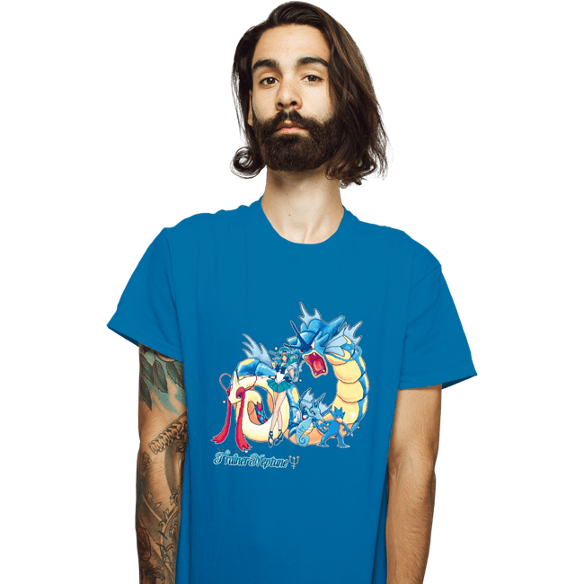Shirts T-Shirts, Unisex / Small / Sapphire Trainer Neptune