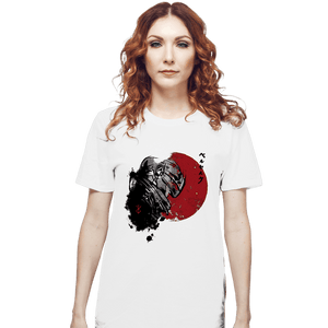 Shirts T-Shirts, Unisex / Small / White Red Sun Guts