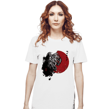 Shirts T-Shirts, Unisex / Small / White Red Sun Guts
