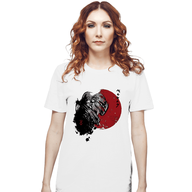 Shirts T-Shirts, Unisex / Small / White Red Sun Guts