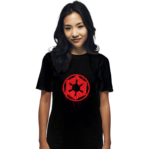 Shirts T-Shirts, Unisex / Small / Black Imperial Spray