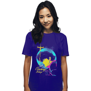 Shirts T-Shirts, Unisex / Small / Violet Bebop Hunter