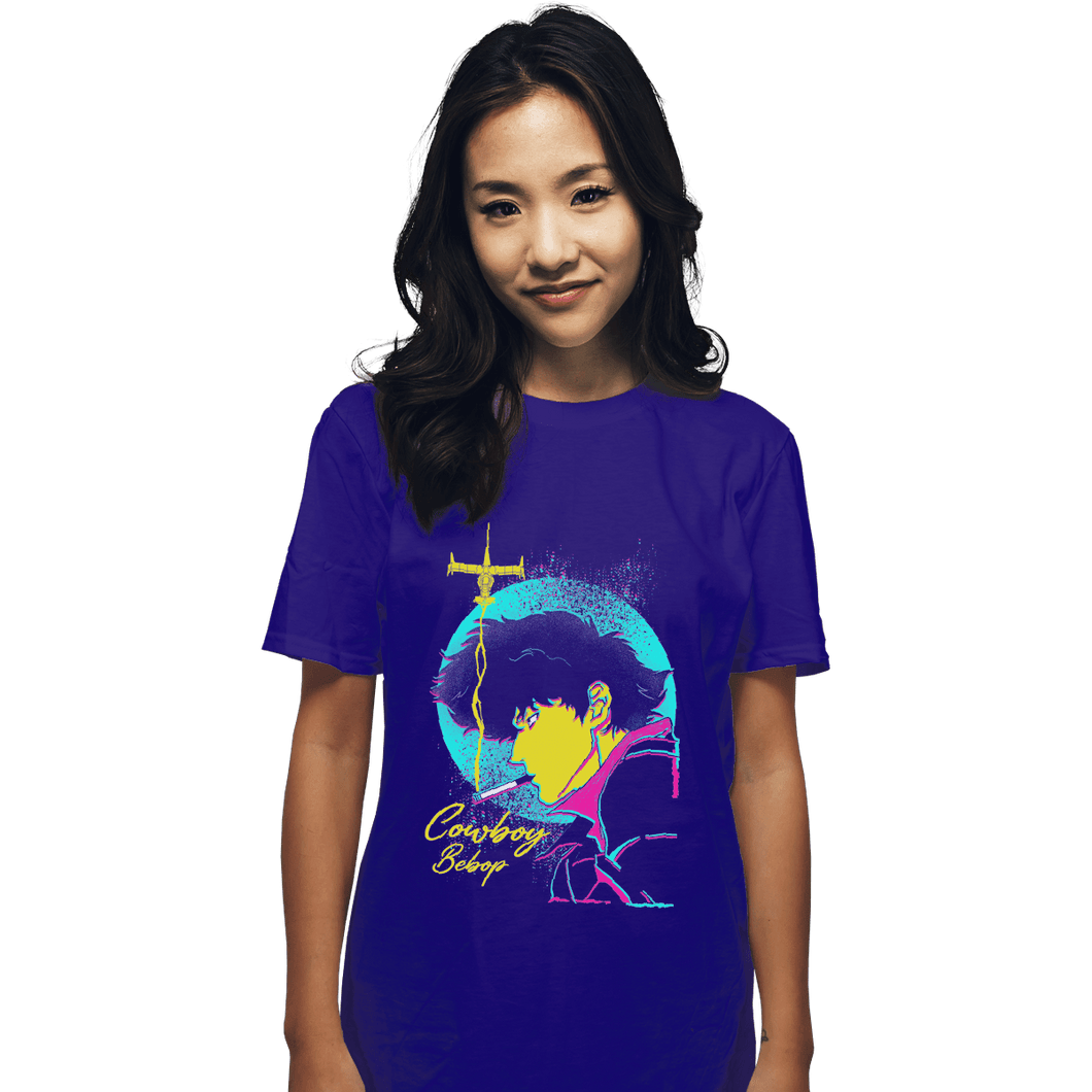 Shirts T-Shirts, Unisex / Small / Violet Bebop Hunter