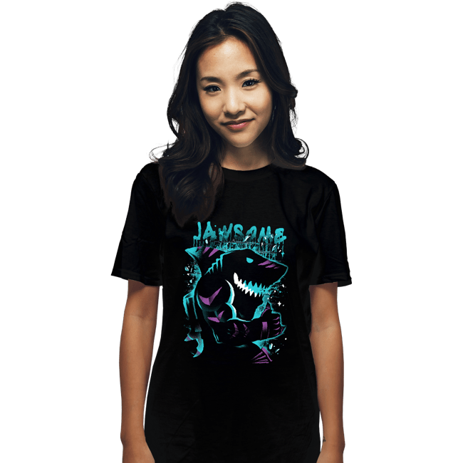 Daily_Deal_Shirts T-Shirts, Unisex / Small / Black Extreme Tiger Shark