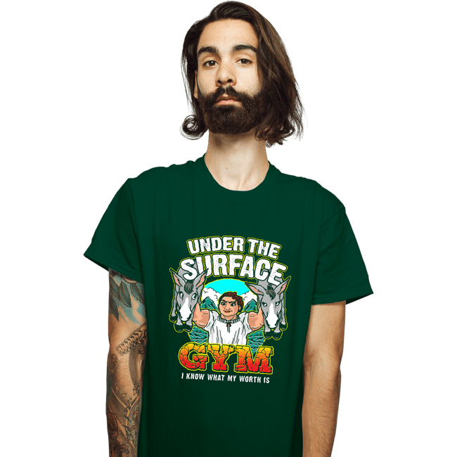 Shirts T-Shirts, Unisex / Small / Forest Luisa's Gym (Green)