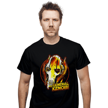 Daily_Deal_Shirts T-Shirts, Unisex / Small / Black General Kenobi Meme