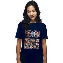 Load image into Gallery viewer, Daily_Deal_Shirts T-Shirts, Unisex / Small / Navy Time Fighters War vs 9th
