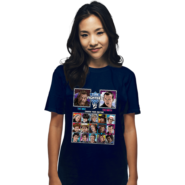 Daily_Deal_Shirts T-Shirts, Unisex / Small / Navy Time Fighters War vs 9th