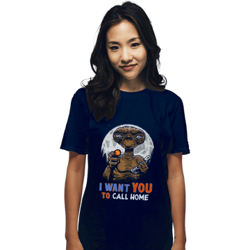 Daily_Deal_Shirts T-Shirts, Unisex / Small / Navy Uncle E.T.