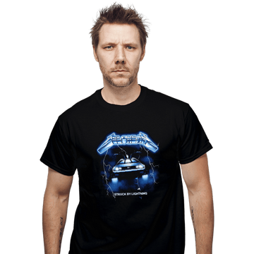 Daily_Deal_Shirts T-Shirts, Unisex / Small / Black Struck By Lightning
