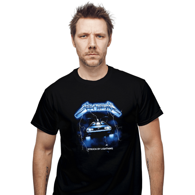 Daily_Deal_Shirts T-Shirts, Unisex / Small / Black Struck By Lightning