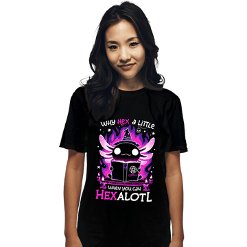 Daily_Deal_Shirts T-Shirts, Unisex / Small / Black Axolotl Witching Hour